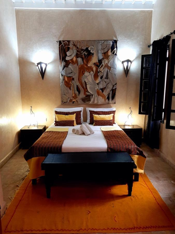 Riad Dar Assalama Terrasse Vue Mer Essaouira Ruang foto