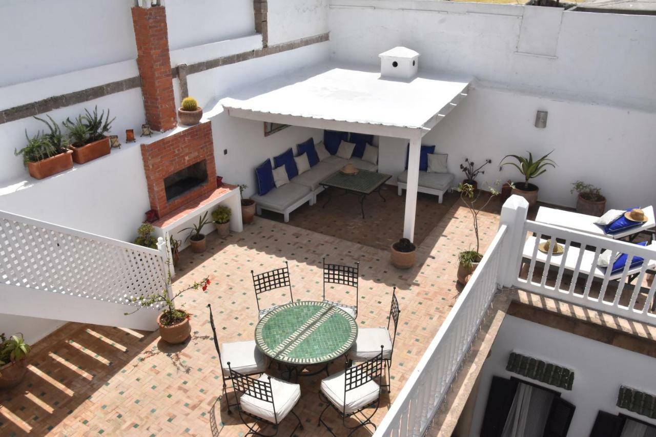 Riad Dar Assalama Terrasse Vue Mer Essaouira Bagian luar foto